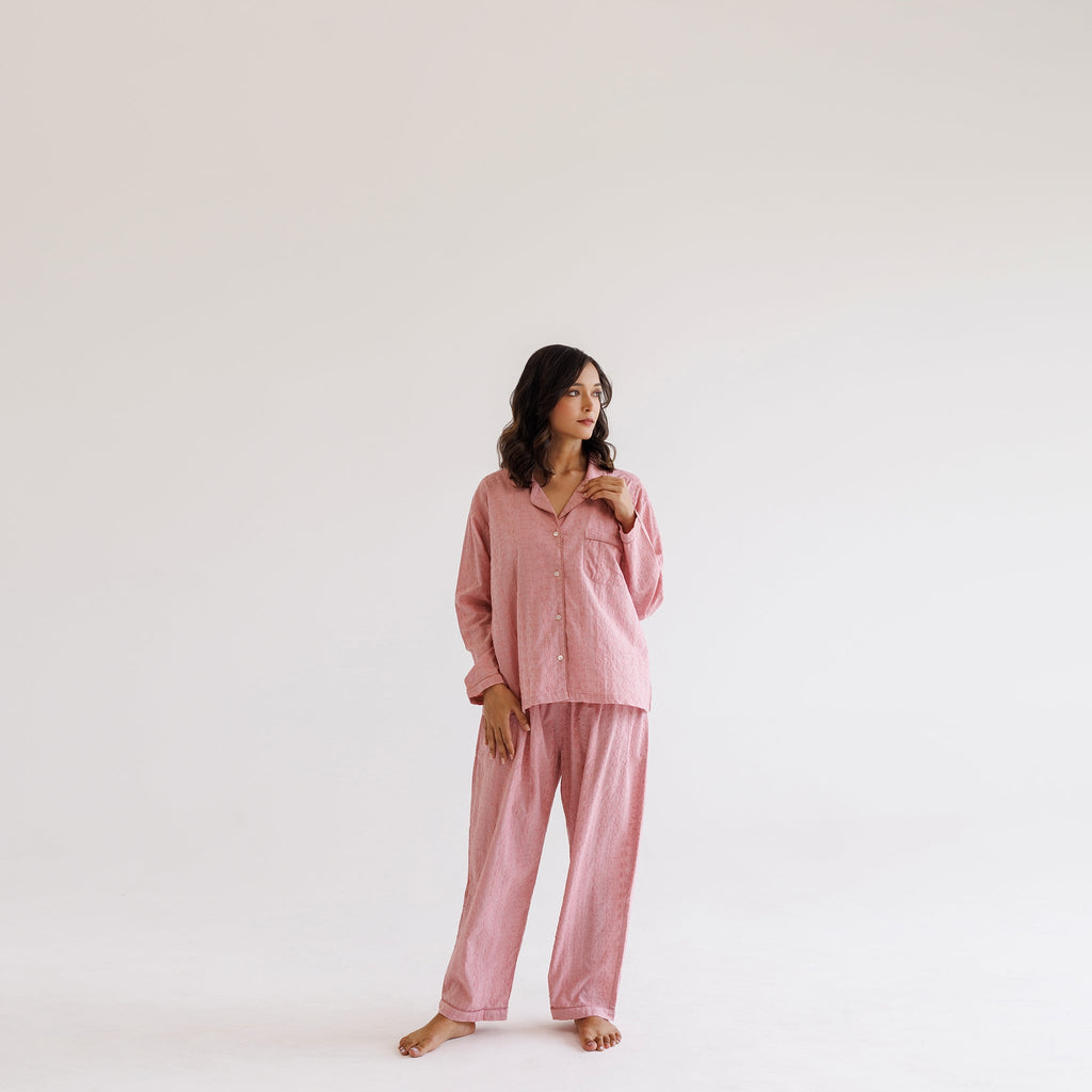 Marigold Pyjama set - Blush