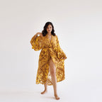 DEVORÉ ROBE - GOLD
