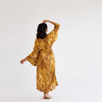 DEVORÉ ROBE - GOLD
