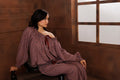 ANNIE-BRUSHED ORGANIC COTTON PYJAMA SET