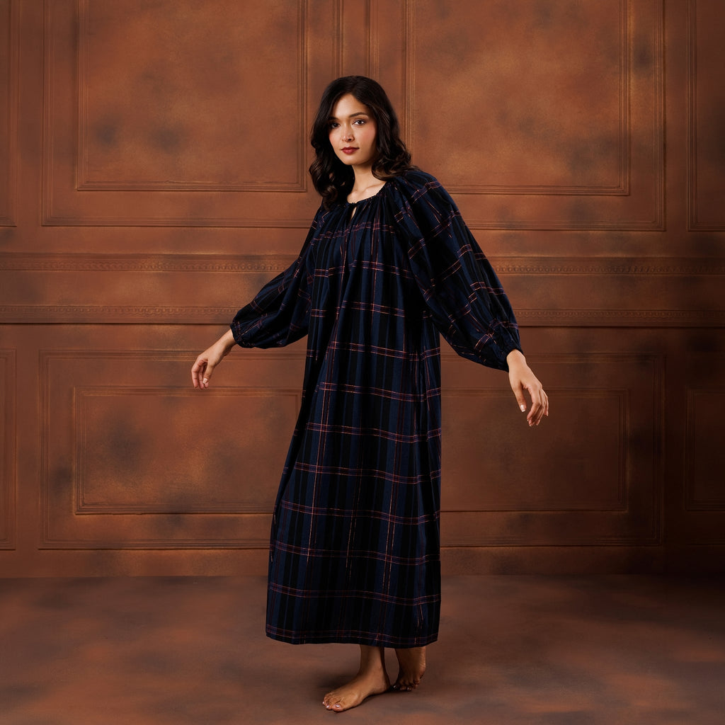 FORGET ME NOT LAMÈ - MIDNIGHT BLUE