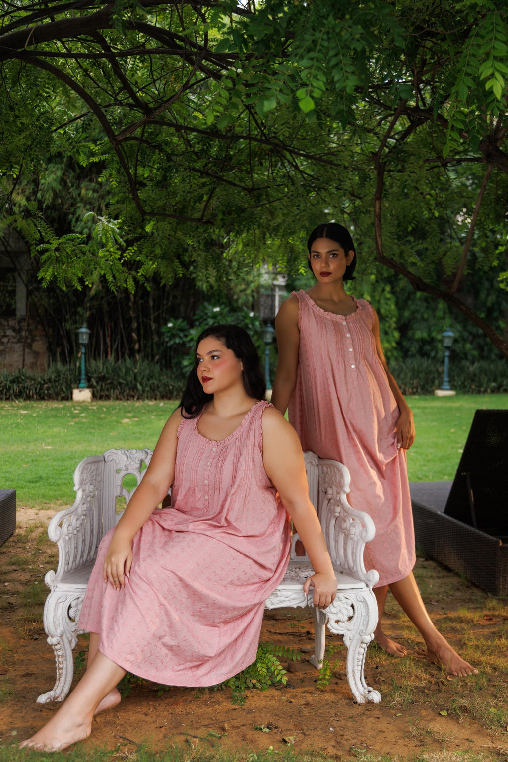 MARIGOLD ORGANIC COTTON NIGHTIE - BLUSH