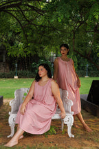 MARIGOLD ORGANIC COTTON NIGHTIE - BLUSH