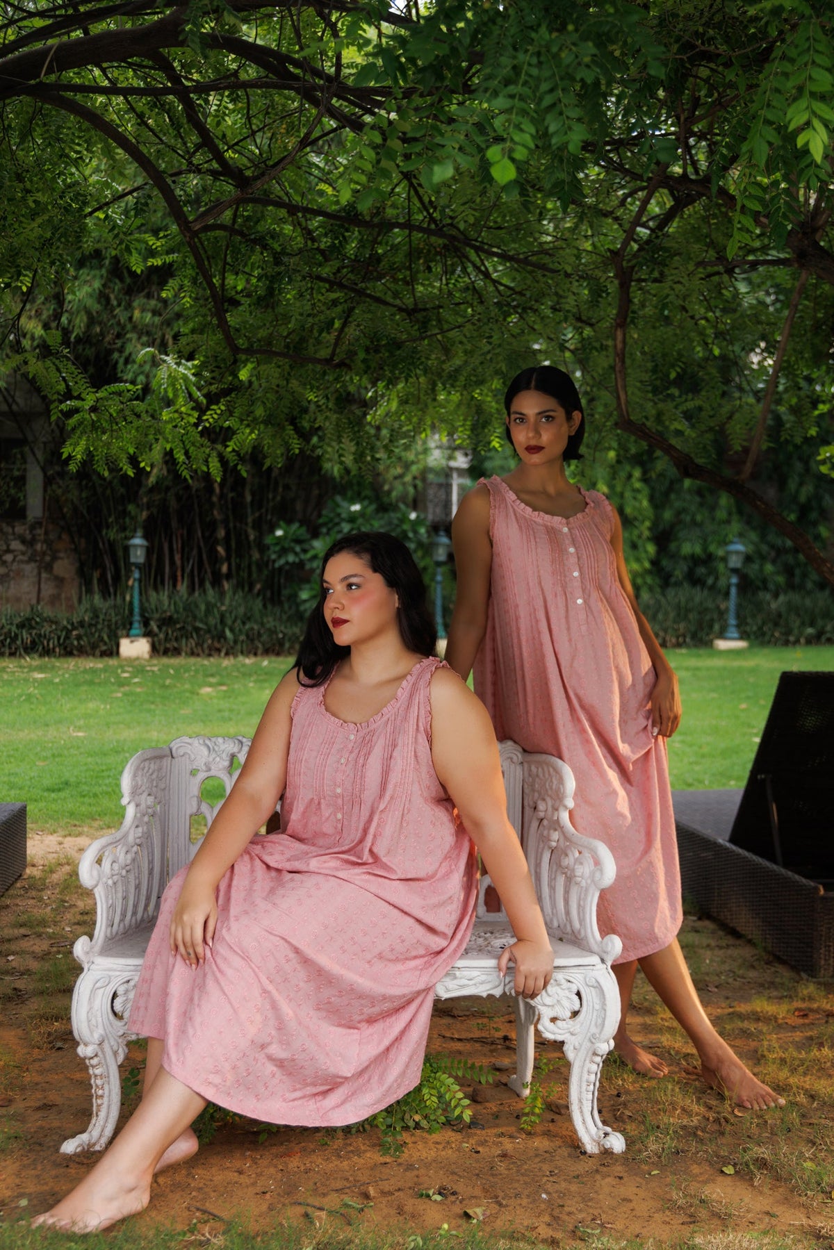 MARIGOLD ORGANIC COTTON NIGHTIE - BLUSH