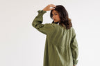 FLEUR NIGHTIE - OLIVE