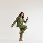 Marigold Pyjama set - Olive.