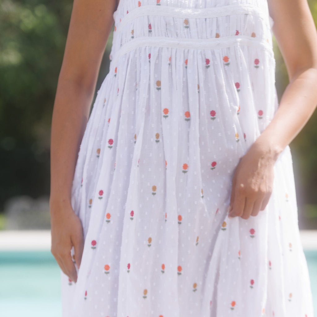 SUNFLOWER ORGANIC COTTON NIGHTIE MIDI