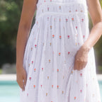 SUNFLOWER ORGANIC COTTON NIGHTIE MIDI