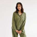 Marigold Pyjama set - Olive.