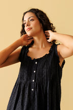 JASMINE Nightie - Ebony