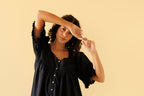 PEONY Nightie - Ebony