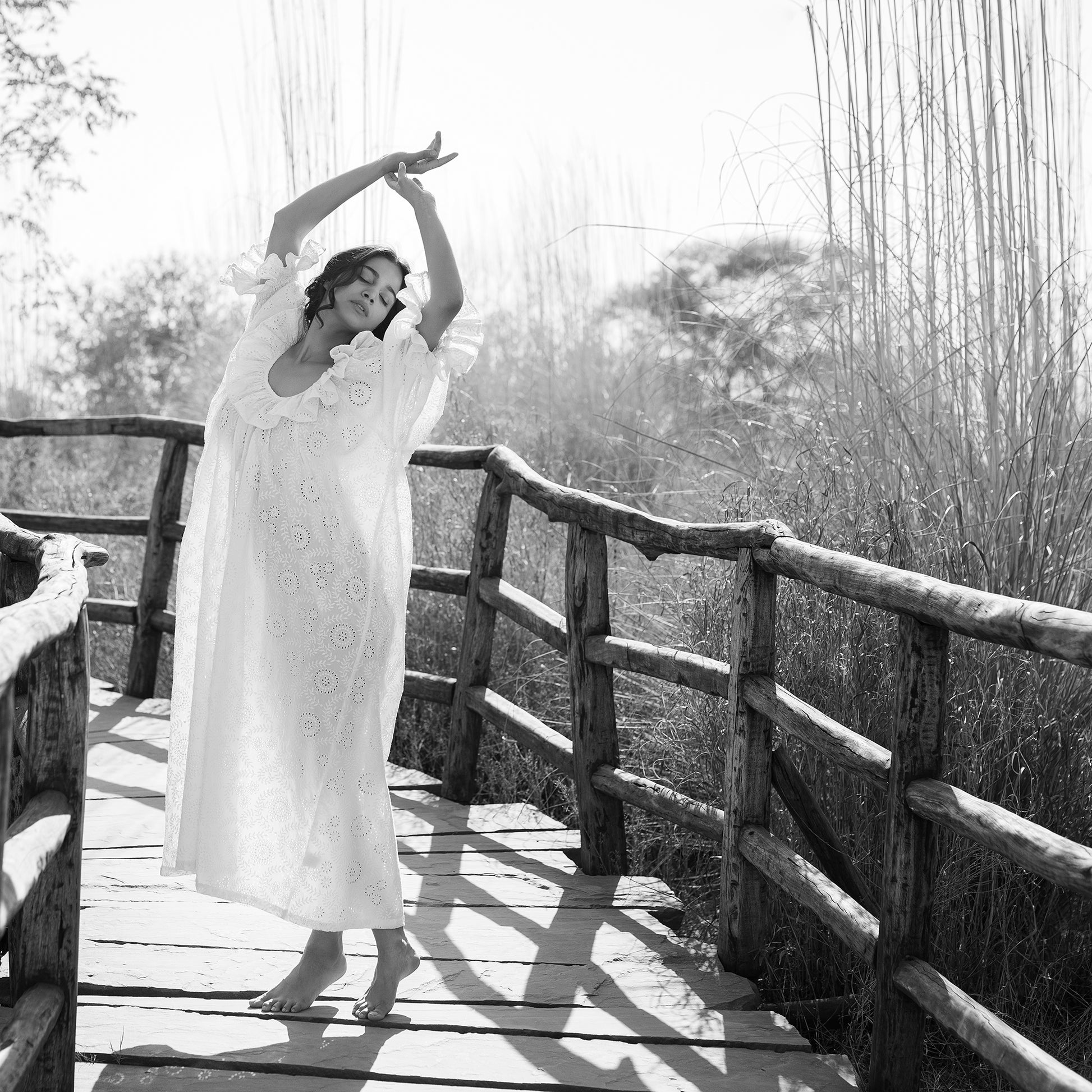 Darcy Organic Cotton Broderie Anglaise