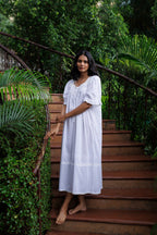 PEONY Nightie - Ivory