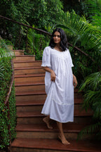 PEONY Nightie - Ivory