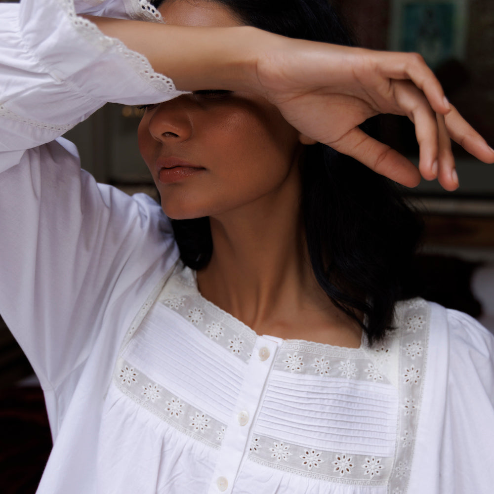 Camelia Organic Cotton Nightie
