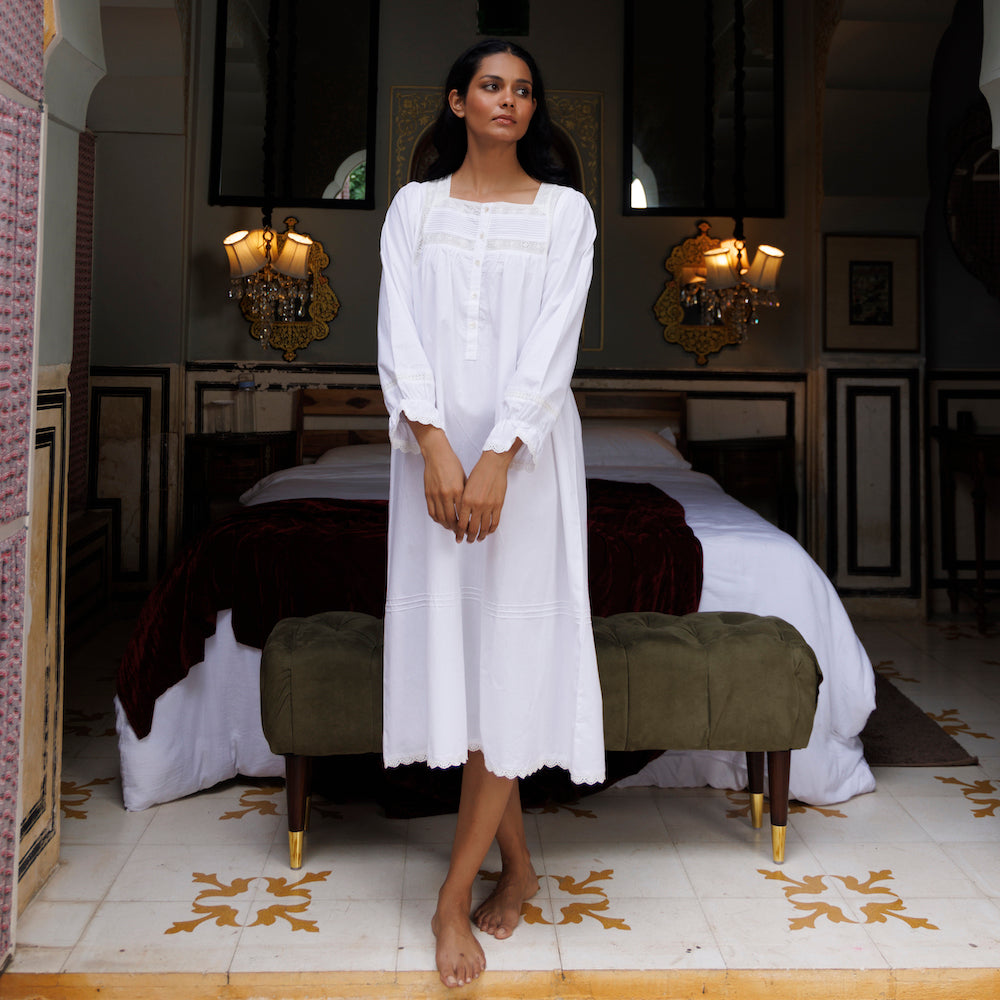 Camelia Organic Cotton Nightie